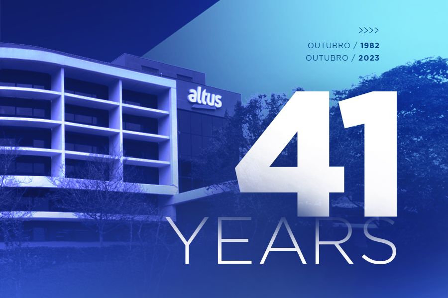 Altus completes 41 years of innovation and great challenges Altus completes 41 years of innovation and great challenges