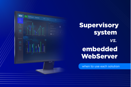 Supervisory system vs. embedded WebServer in PLCs: when to use each solution 